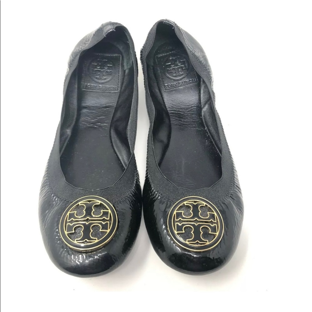 Tory Burch Caroline Patent Leather flats Size 8